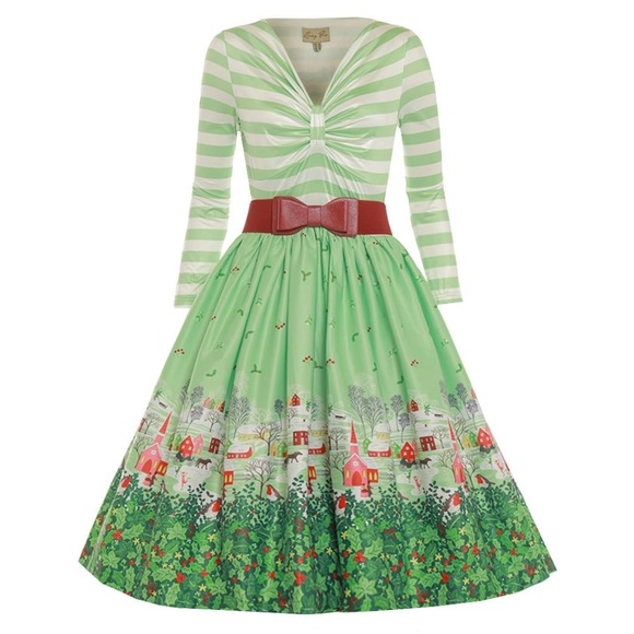 Lindy Bop Dresses & Skirts - Lindy Bop Winter Dress